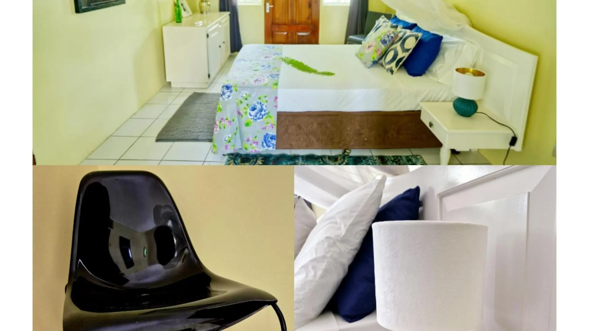 Ferienhaus Almarlene House, Spacious Home Sea View, Large Pool, Patios, Cot, Cook Gros Islet